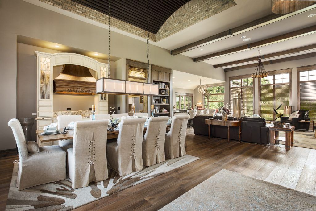 Banet home chandeliers louisville dining room & great room