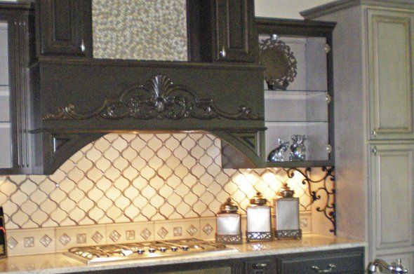 wall tile details in kitchen