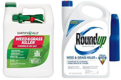 weed killer jugs