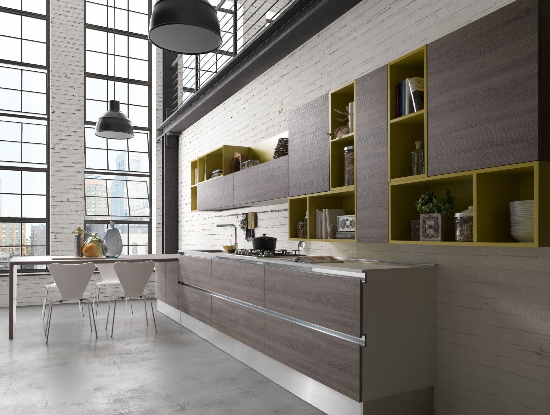 modern shaker kitchen