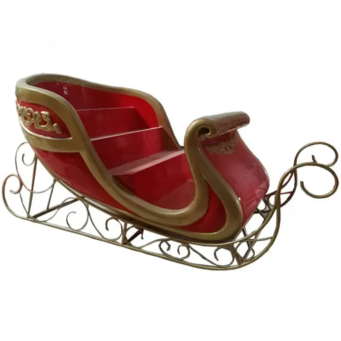 FIBERGLASS SANTA SLEIGH