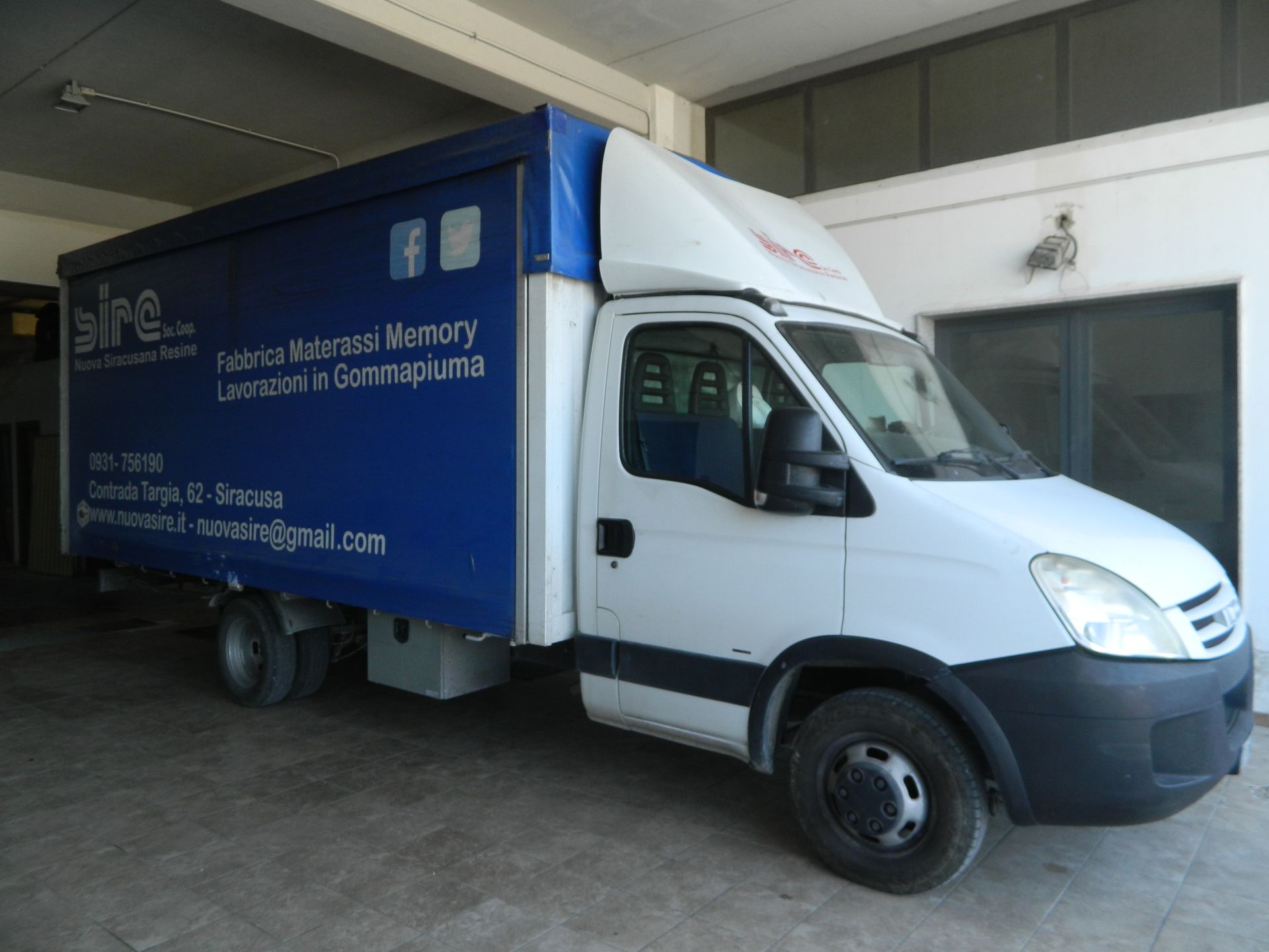 consegna dei materassi