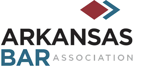 Arkansas Bar Association logo. Text: