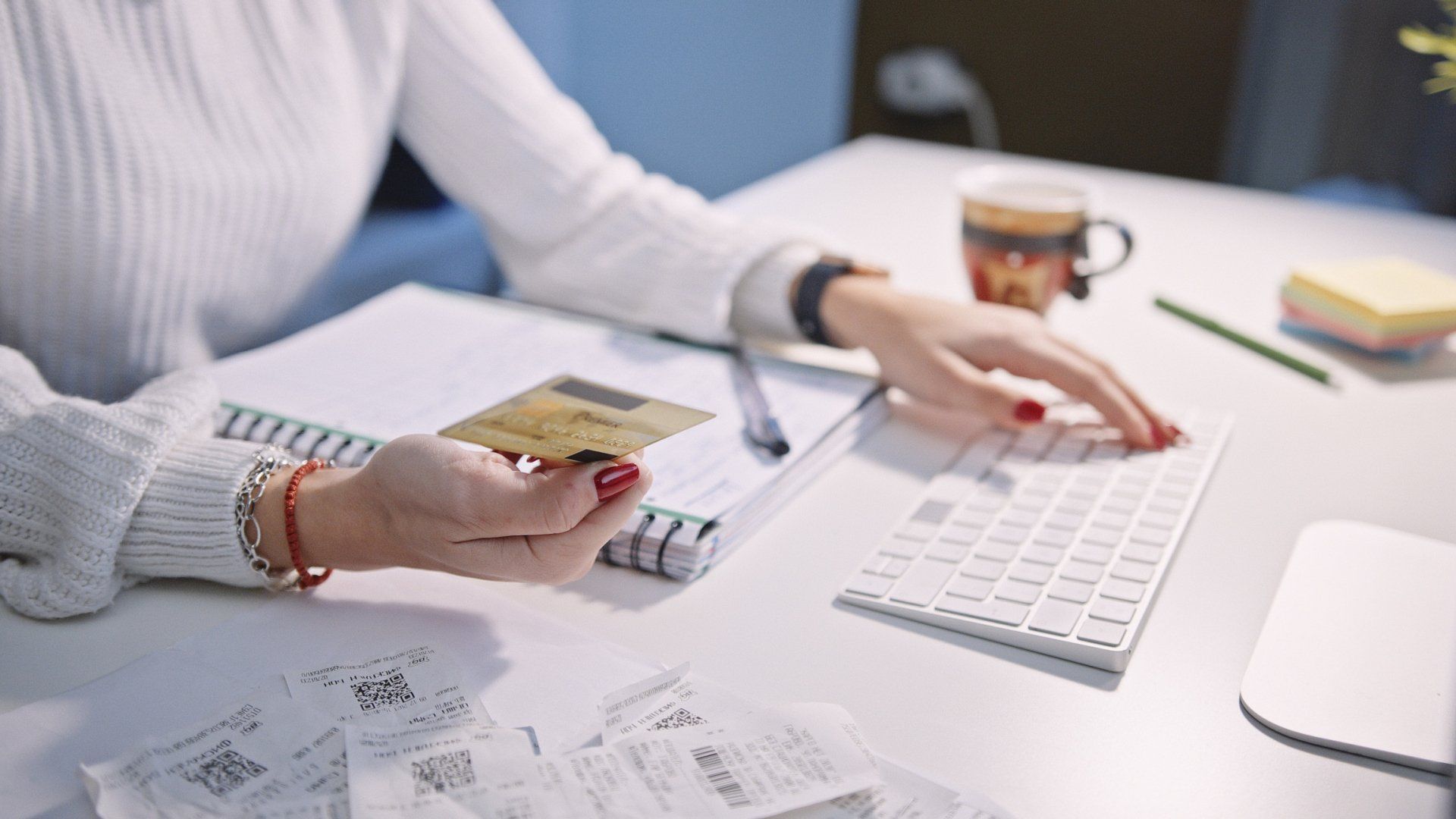 Woman Shopping Online with Laptop — Hanford, CA – Daxtha 1 Advocacy