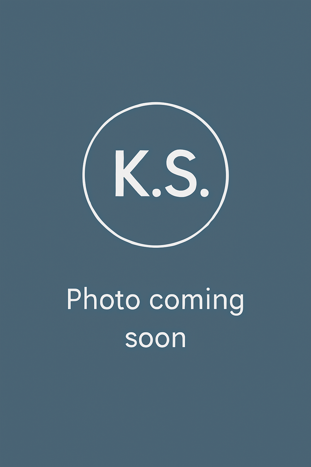 Profile placeholder with initials