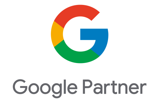 A google partner logo on a white background.