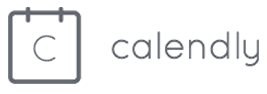 The logo for calendly is a calendar with the letter c on it.