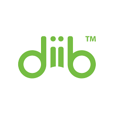 The diib logo is green and white on a white background.