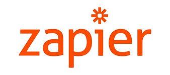 A logo for zapier with a star in the middle