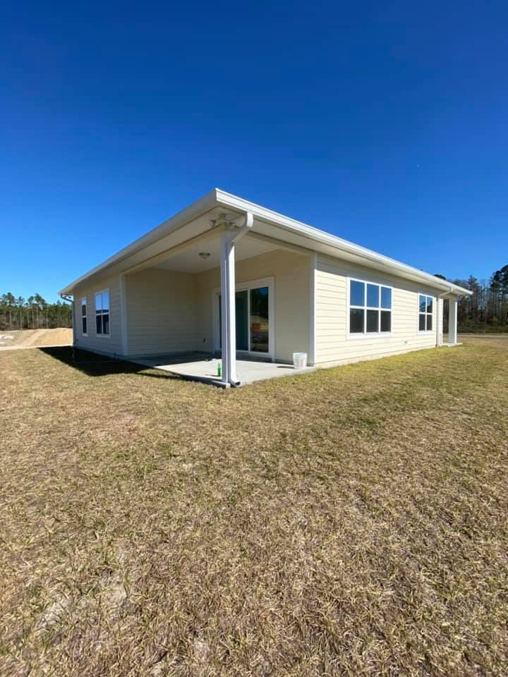 New gutter installation — Brooker, FL — Streamline Seamless Gutters LLC