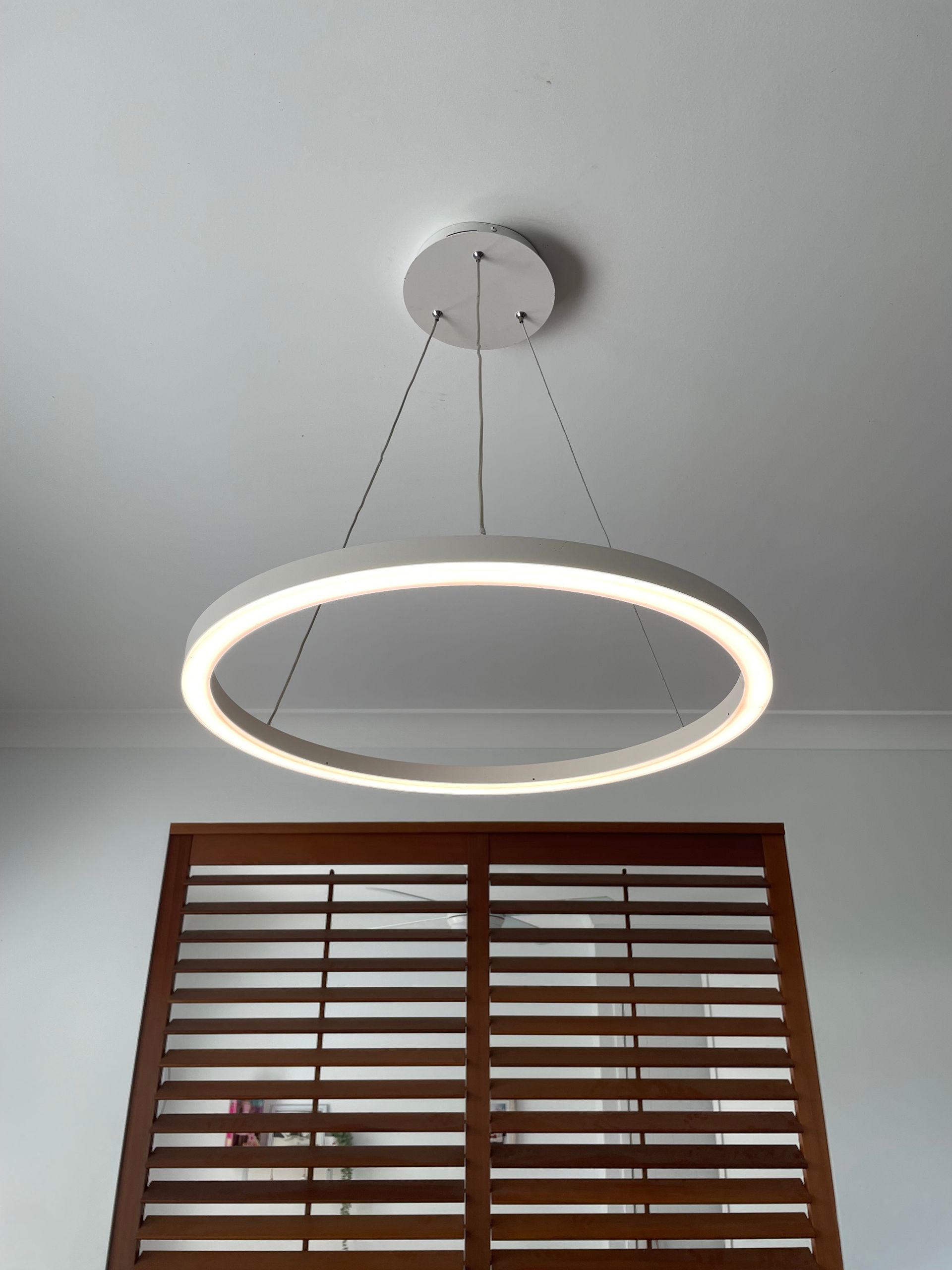 A Kitchen With a Purple Light Behind the Counter — Stewys Electrical and Communications In Casuarina, NSW