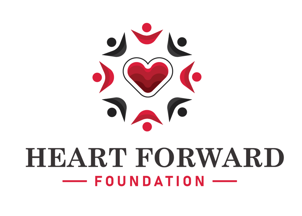 The heartwood recovery logo is black and orange and says heartwood recovery est . 2017.