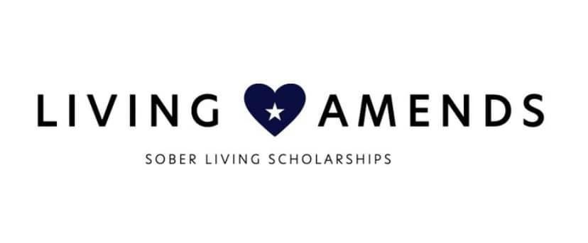 A logo for living amends sober living scholarships