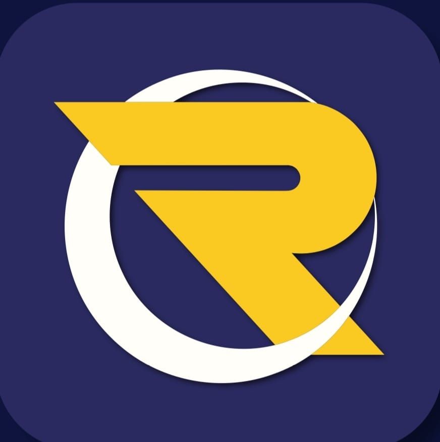 A logo for arc with a mountain in the middle