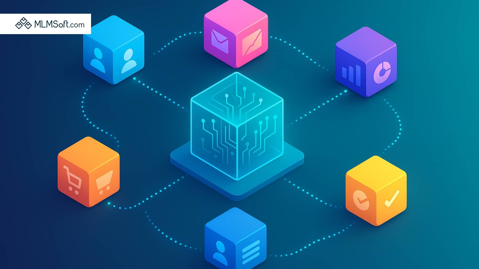 Zapier Integration mlm software