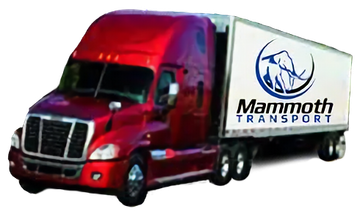 Mammoth Transport white truck