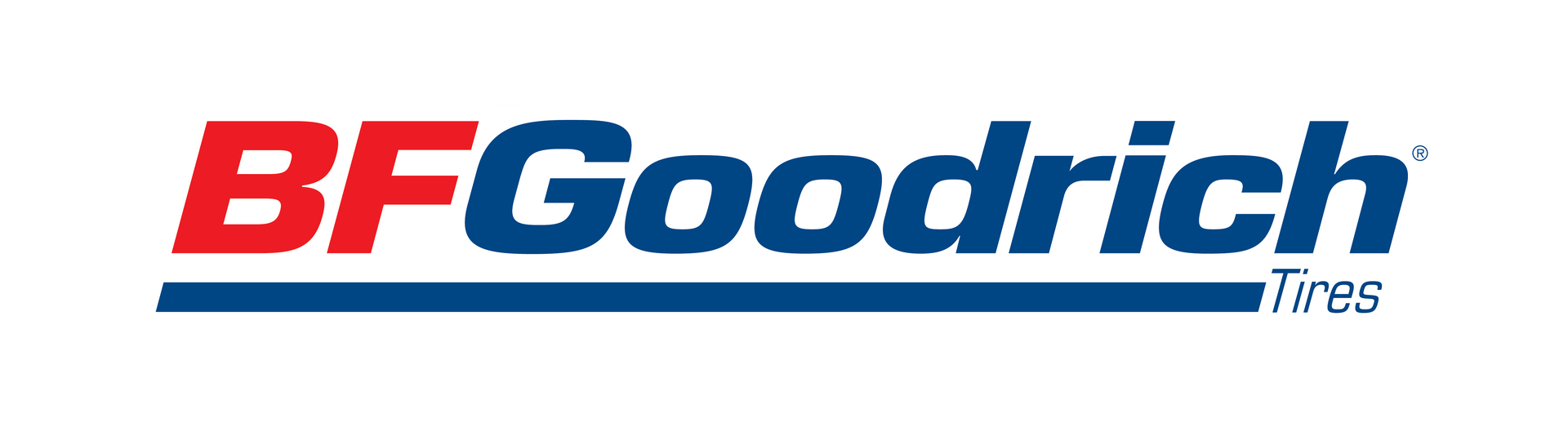 BFGoodrich Tires logo. Red 