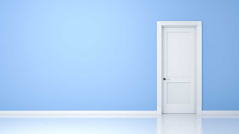 porta interno bianca