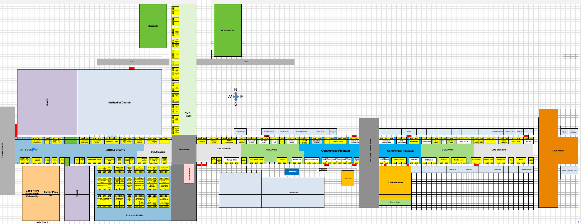 2026 Stilwell Strawberry Festival Map