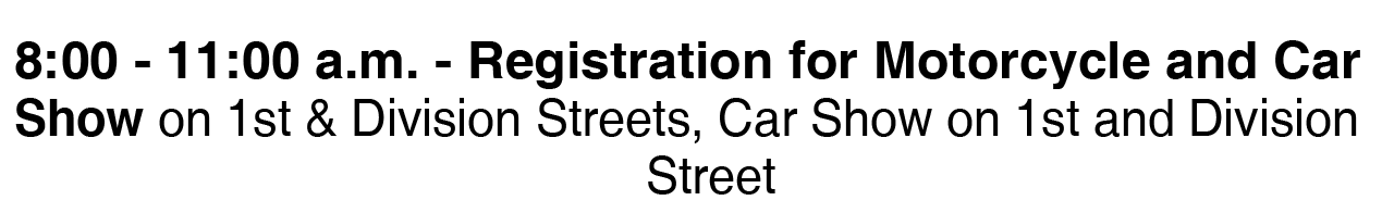 8:00 - 11:00 a.m. - Registration