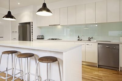 Kitchen with Glass Spashback — South Melbourne, VIC — South Melbourne Glass