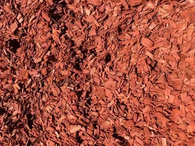 A Pile of Red Mulch is Sitting on the Ground— Frost 4 Sand In West Gosford, NSW