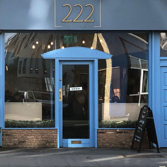 222 Vegan restaurant in London 