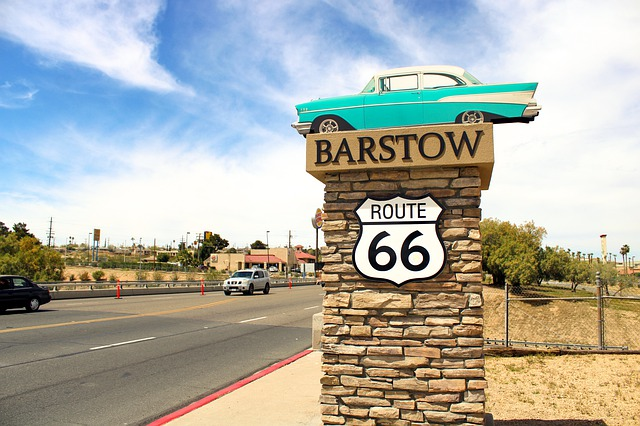 Barstow Route 66 Sign