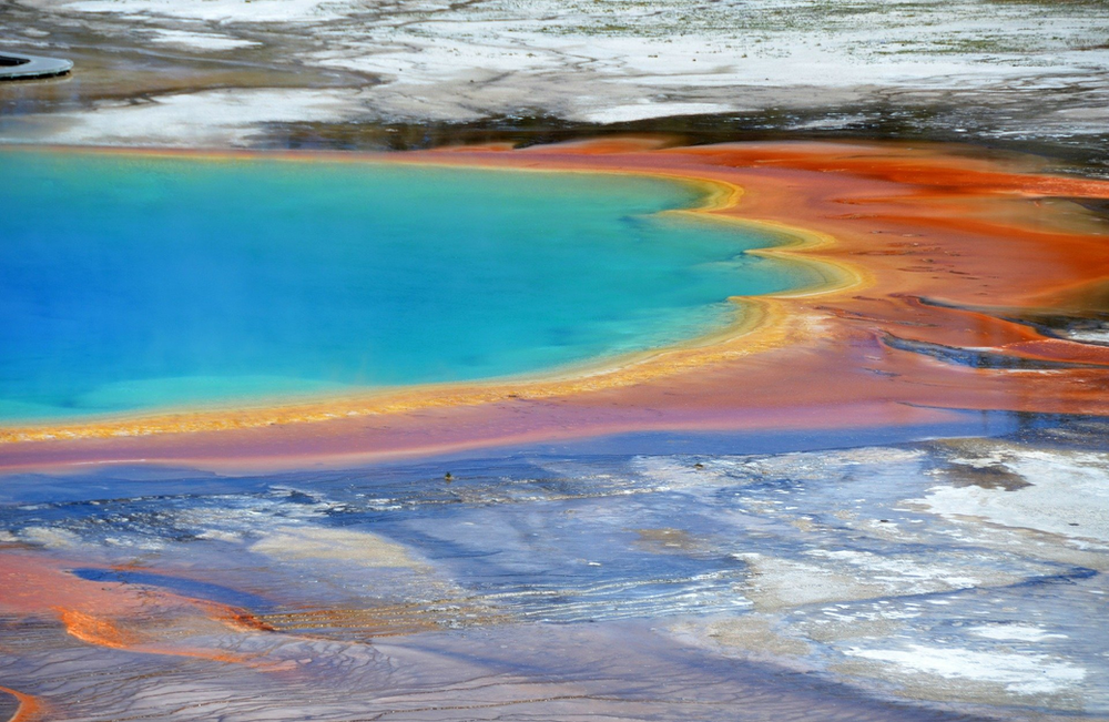 Grand Prismatic Spring Yellowstone NP