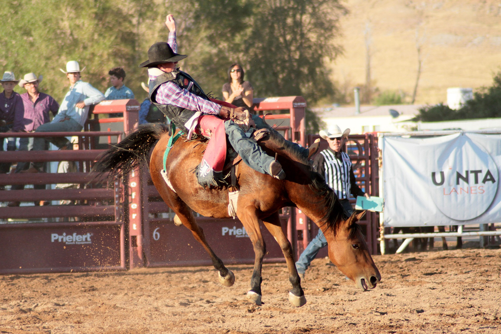 A rodeo in Cody