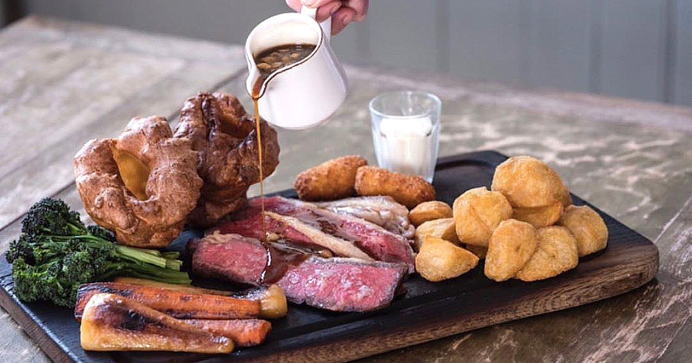 Roast dinner at The Harwood Arms, London