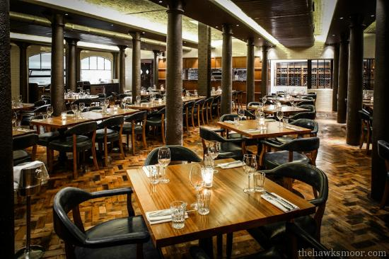 The Hawksmoor Steak House in Covent Garden