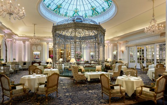 A large dining room at The Savoy, London