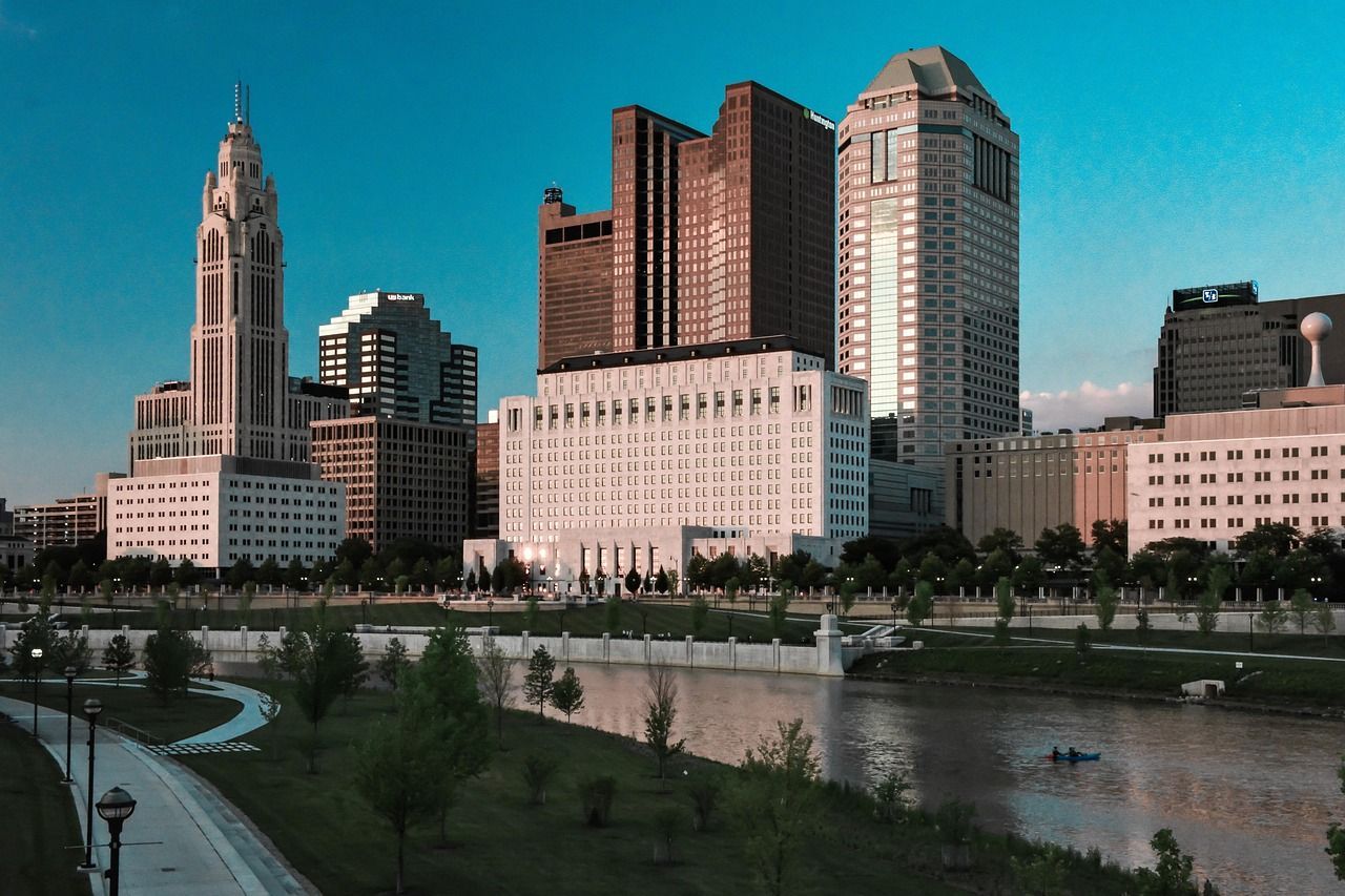 Columbus Ohio riverfront
