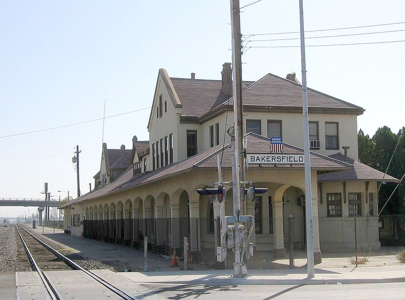 Bakersfield Train Station, California