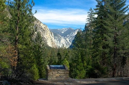 Beautiful view in Kings Canyon NP