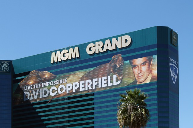 The mgm grand hotel in Las Vegas