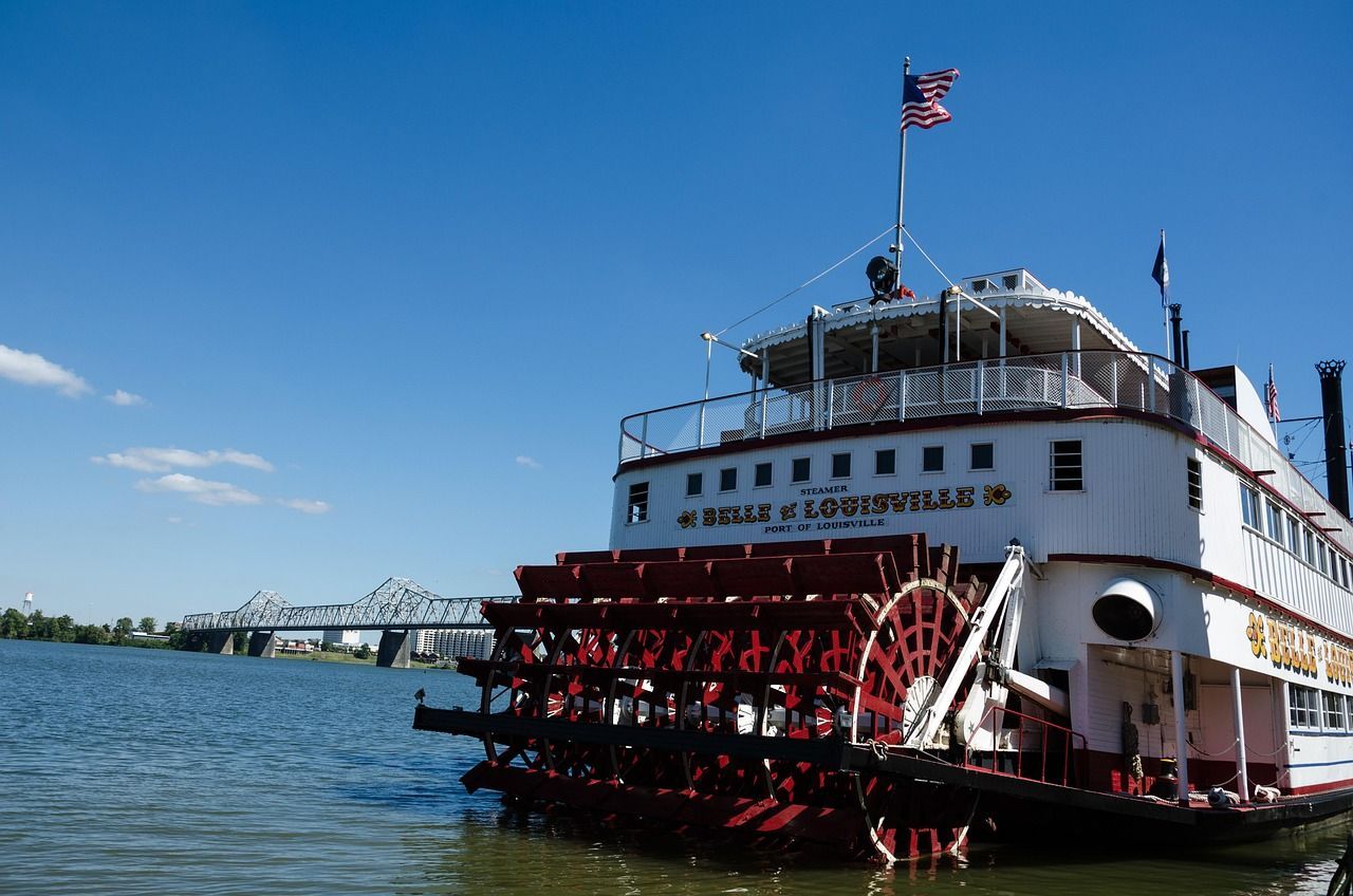 The Belle Of Louisville paddle steamer