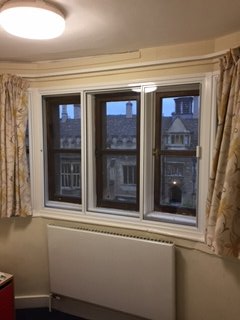 secondary glazing panel