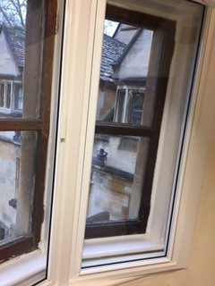 secondary glazing panel