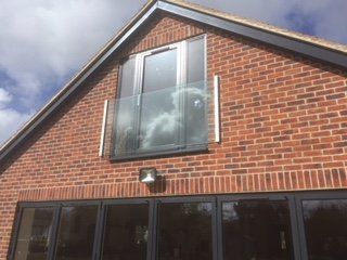 Toughen laminated safety glass easy view system