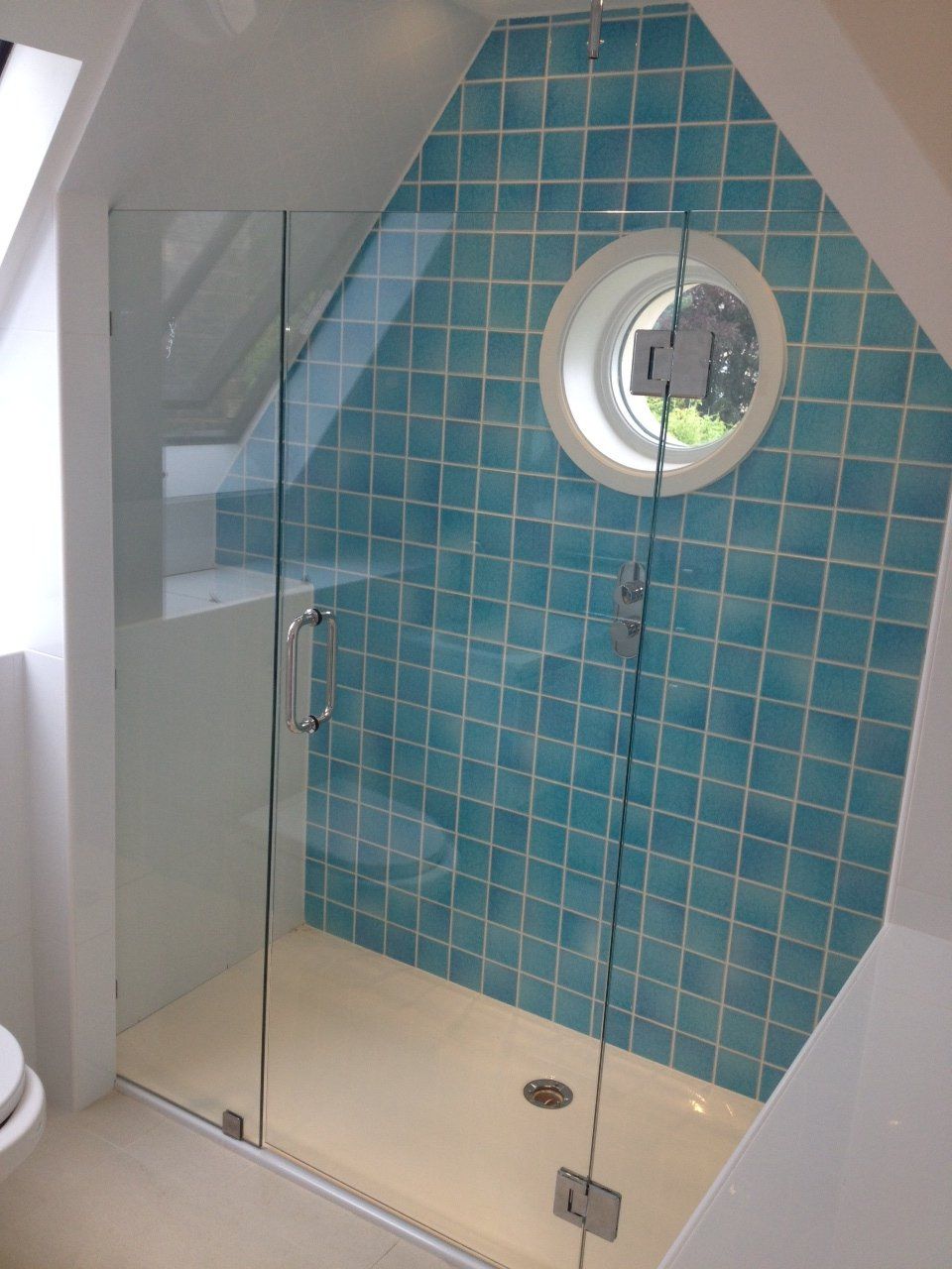 toughened glass shower screen