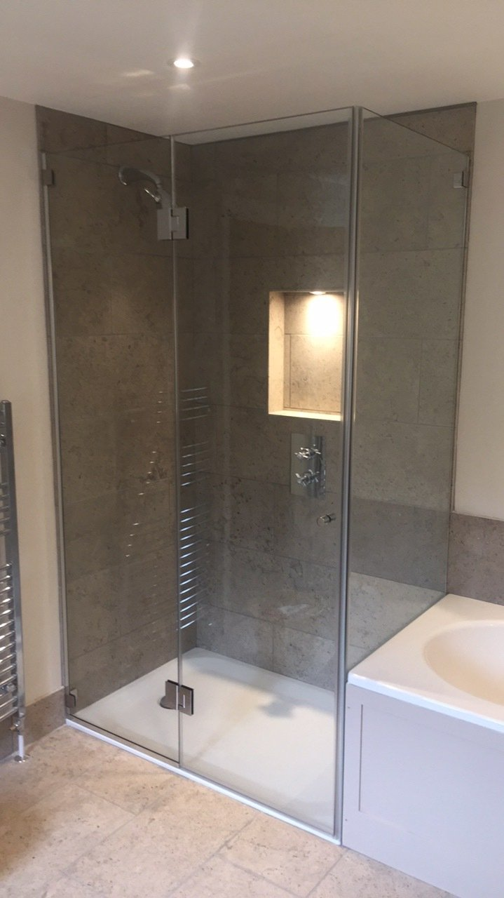 toughened safety shower door and screen