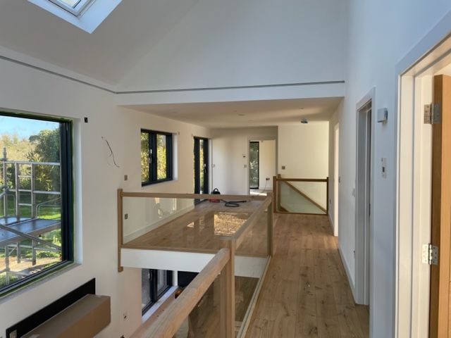 Toughened glass balustrades safety glass frilford heath oxfordshire oxford glass