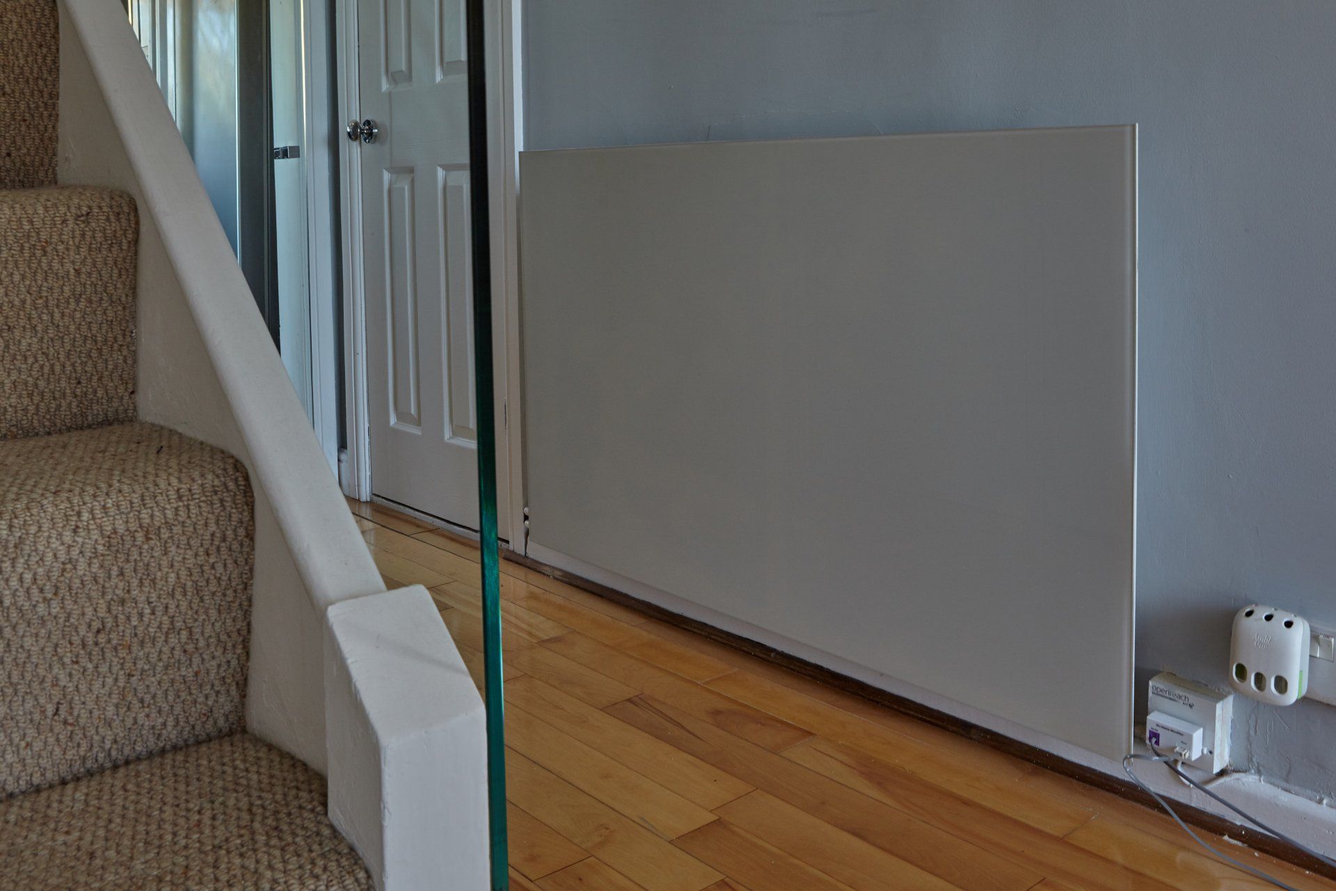 Toughened glass balustrade