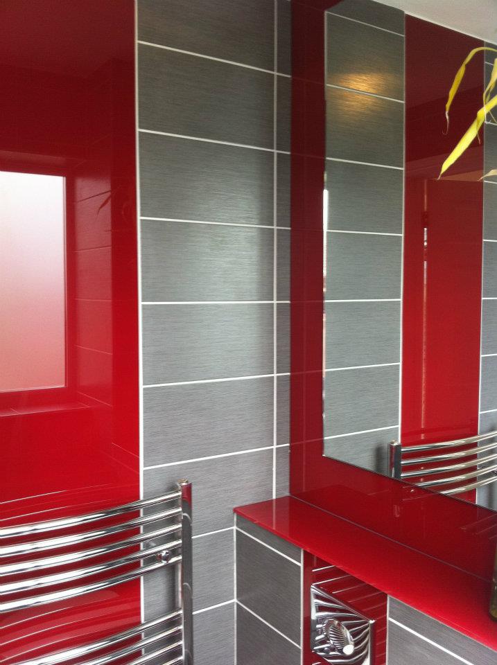 Toughen colored glass