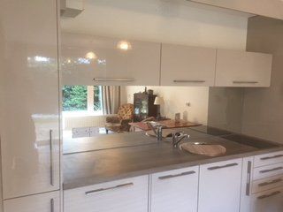 Toughen mirrors for splashbacks
