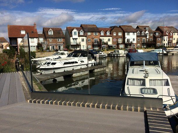 Glass balustrades base channel