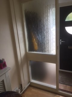 Patterned toughen glass