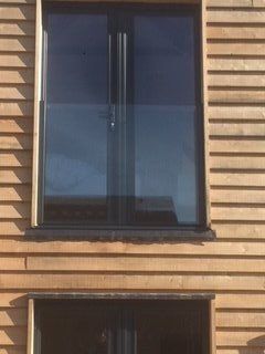 Toughen laminated safety glass reveal fixed system